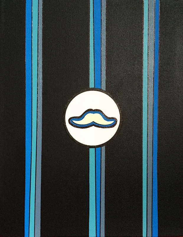 Monsieur Moustache "B"